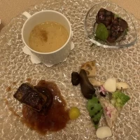 式場見学の際にいただいた料理です。