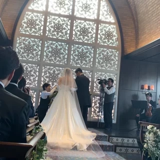 広々としたチャペルでした