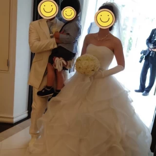 新郎新婦、息子様ご退場