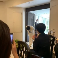 新郎の入場です！