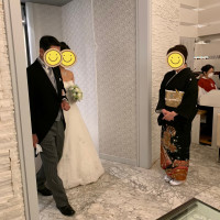 ご両親と新婦様