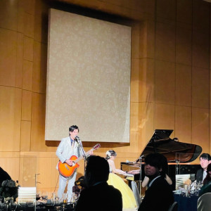 ギターとピアノの演奏|639771さんの横浜ベイホテル東急の写真(1629643)