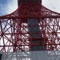 式場でて向かいに東京タワーがあります