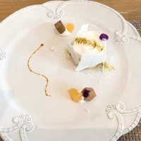 試食のデザート