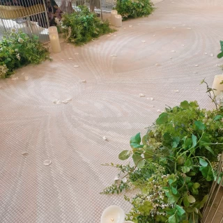 フラワーシャワー後