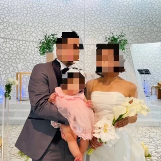 自然光が優しい挙式会場