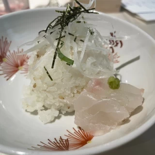 真鯛のだし茶漬け