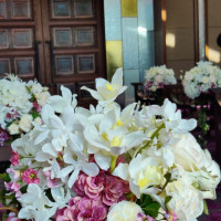 挙式会場の装花