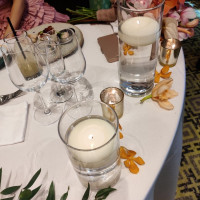 キャンドルを使ったコーディネート