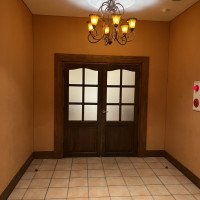 披露宴会場の入り口