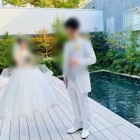 ガーデンはドレスとの相性が良いです