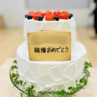 用意していただいたケーキ