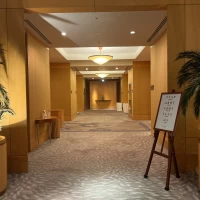 披露宴会場入口