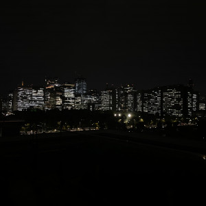 夜の会場からの外の景色|640889さんの東京會舘の写真(1636925)