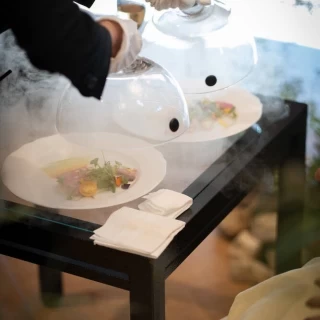 料理の演出も追加できます。