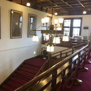 2階から見た大階段|640988さんの奈良ホテルの写真(1654892)