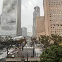 ロビーからの景色