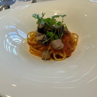 パスタ、麺が非常に美味しかった