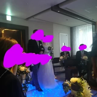 足元がライトアップしていました。