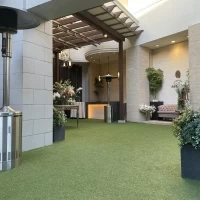 披露宴会場の横にあるガーデン