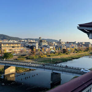 チャペル横のバルコニーからの景色|641283さんのFUNATSURU KYOTO KAMOGAWA RESORT（登録有形文化財）の写真(1663880)
