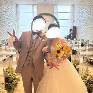 ファーストミート前に2人で撮った写真