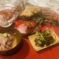 料理です。前菜でした。