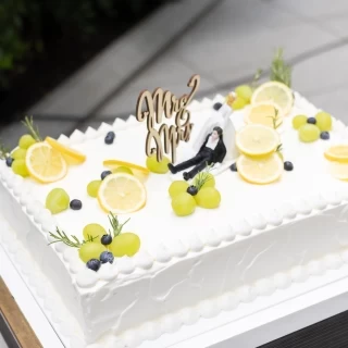 プラン内で可愛く作ってもらいました！
トッパーは持込です