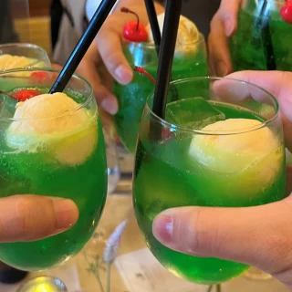 メロンクリームソーダ