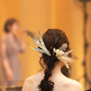 友人スピーチ中|641468さんのノートルダム周南/FIVESTAR WEDDINGの写真(1823523)