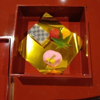 和食コースのデザート