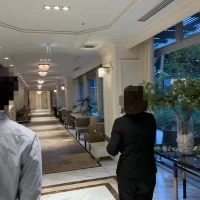 会場までの廊下