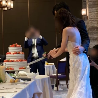 ケーキ入刀