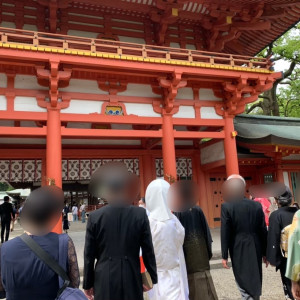 式前|641490さんの武蔵一宮氷川神社の写真(1660447)