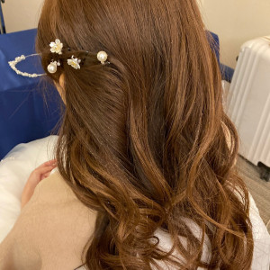 ヘアメイク|641528さんの小さな結婚式 ロイヤルパインズホテル浦和チャペルの写真(1838994)