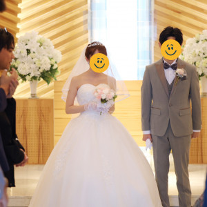 挙式|641528さんの小さな結婚式 ロイヤルパインズホテル浦和チャペルの写真(1838997)