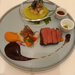 試食をワンプレートでいただきました。