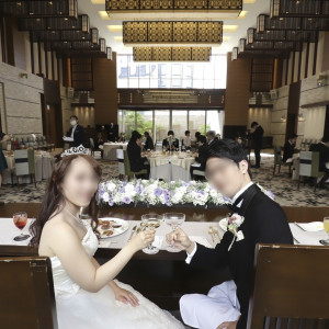 披露宴会場の様子です|641602さんのノートルダム北九州/FIVESTAR WEDDINGの写真(1642568)