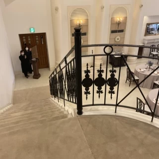 新郎新婦入場アングルです