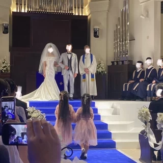 挙式中盤