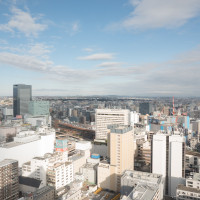 披露宴会場からの景色です