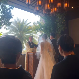 挙式会場です。