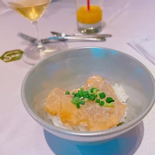 ご飯　鯛茶漬け