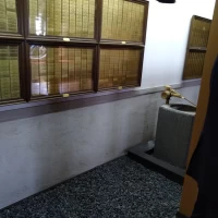 神前に入る前の場所も荘厳です