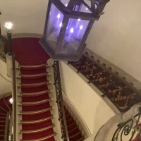 お洒落な階段です