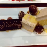 ウェディングケーキのモンブラン。