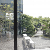 ひな壇で親族の集合写真を撮影していました。