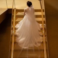 ロビー階段での写真