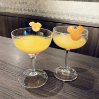 ウェルカムパーティー会場での飲み物