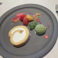 デザートのケーキ